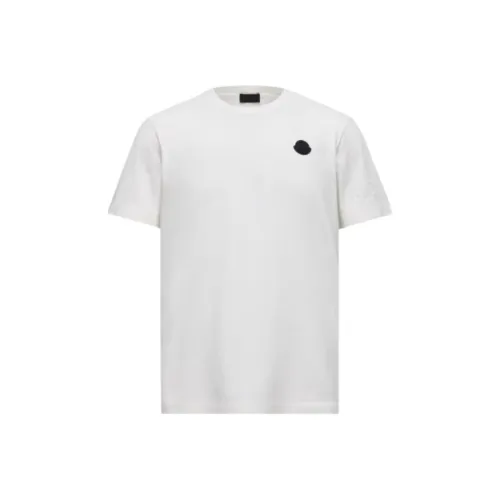 Moncler Белая Мужская T-рубашка