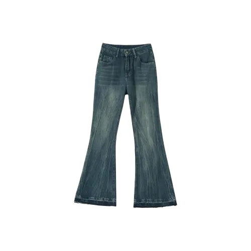 DANCANG Позиционирование стиля Bootcut Джинсы Женские