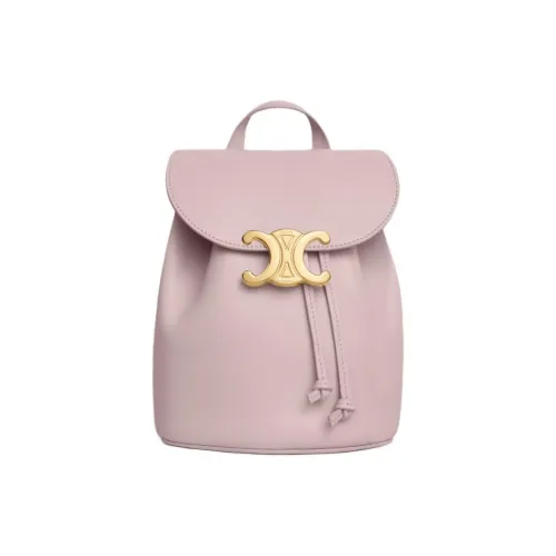 CELINE Bonnie Коровья кожа Рюкзак Женские Пастельно-розовый