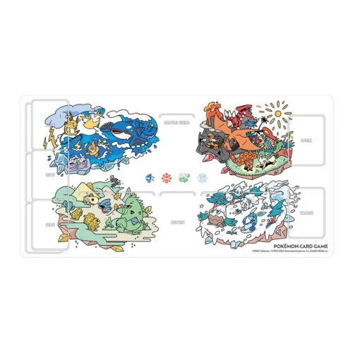 POKEMON Чаризард Шесть Хвостов Игра Резиновая Подушка OTENKI Команда Аксессуары для Карточных Игр 1 Упаковка