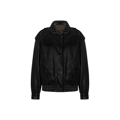 BLAZE Milano FW25 Кожа Куртка Женская