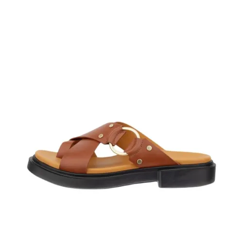 Ecco Metropole Seoul Слипоны Женские Коричневый