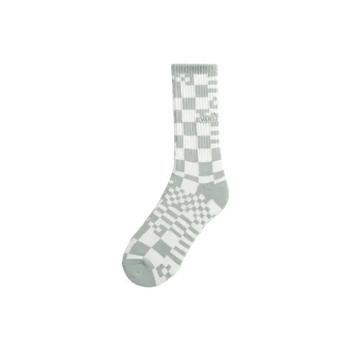 Vans 1 пачка зеленые мужские носки MID до икры