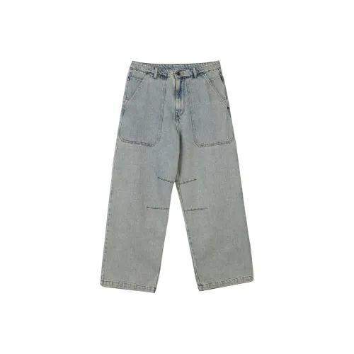 JILI Blue Unisex Jeans  
JILI Синий Унисекс Джинсы