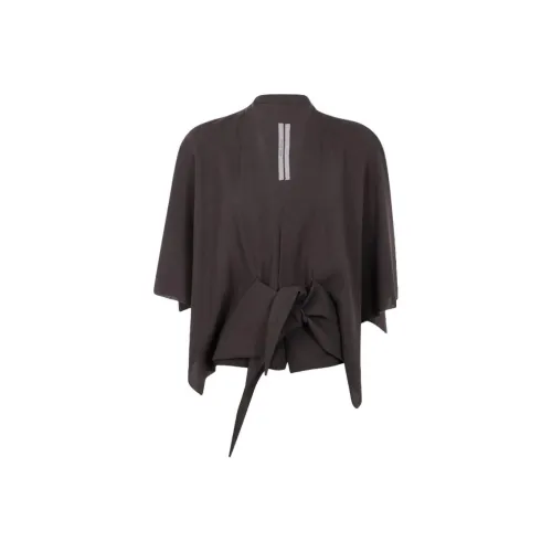 RICK OWENS Серые Женские Рубашки