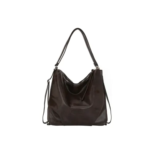 CAREELL ПУ (полиуретан) Сумка-тоут Сумка для покупок Сумка через плечо Унисекс Кофейный