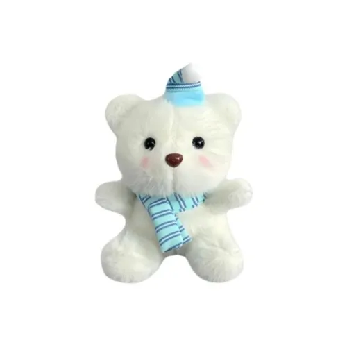 LOGISTAR Сон Шляпа Scarf Bear Плюшевый Брелок 13 см Длина Тела