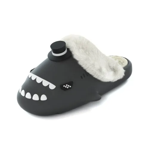 HelloSlippers Shark Winter Sharkicks Winter Мягкий Деним Шляпа Домашние тапочки с открытым каблуком унисекс