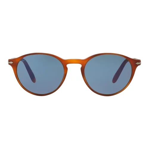 PERSOL Пластик Ацетат Металл Солнцезащитные очки Мужской Коричневый