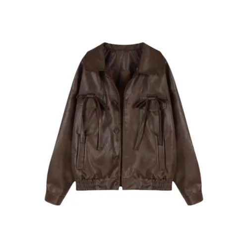 HAPG Кофейно-коричневые Женские Куртки