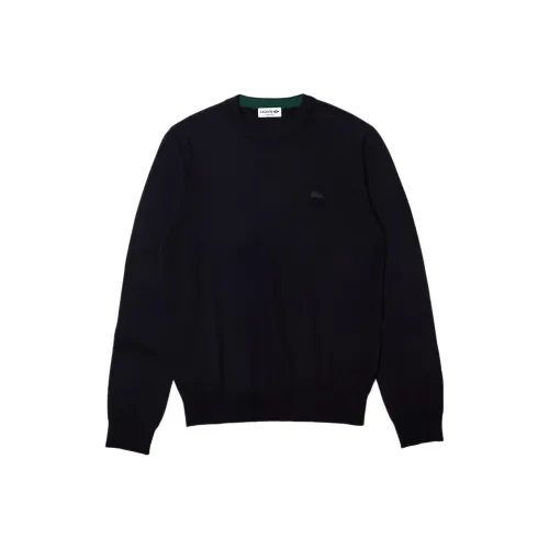 LACOSTE Темно-синие мужские свитеры
