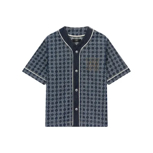 AMIRI Индиго Мужские Рубашки