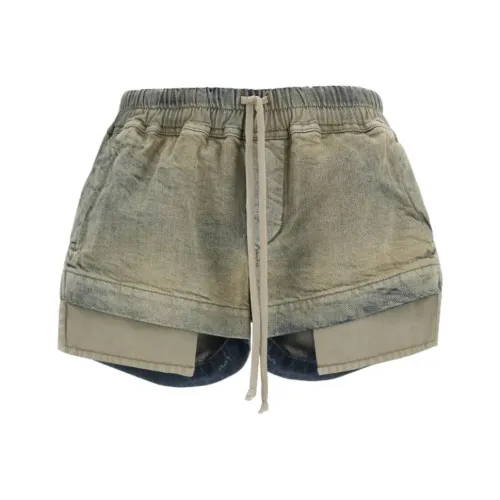 Rick Owens DRKSHDW Джинсовые шорты Женские