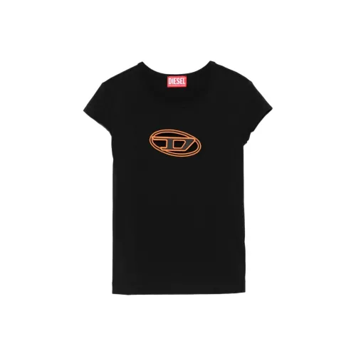 DIESEL Черные Женские T-рубашки