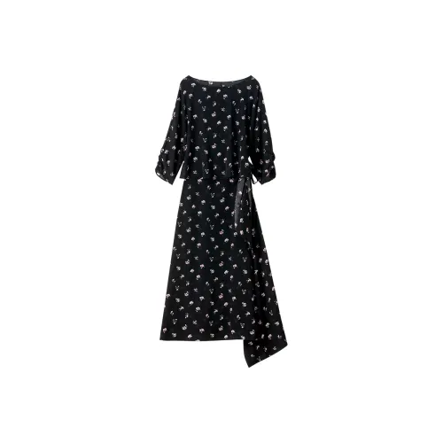 SENTUBILA Длинное платье с длинными рукавами женское