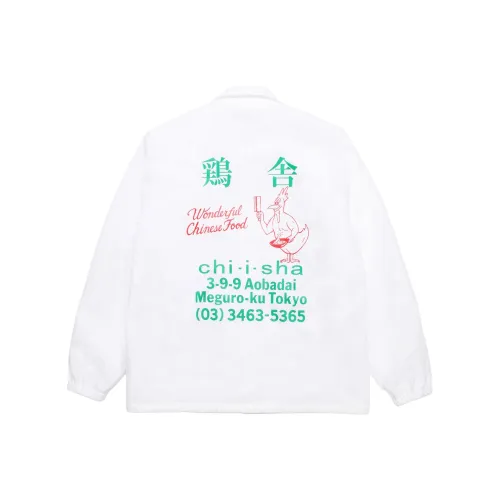 WACKO MARIA China Cuisine, Chicken Coop, Collaboration Белый Унисекс Куртки