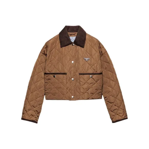 PRADA Бежевые Женские Куртки