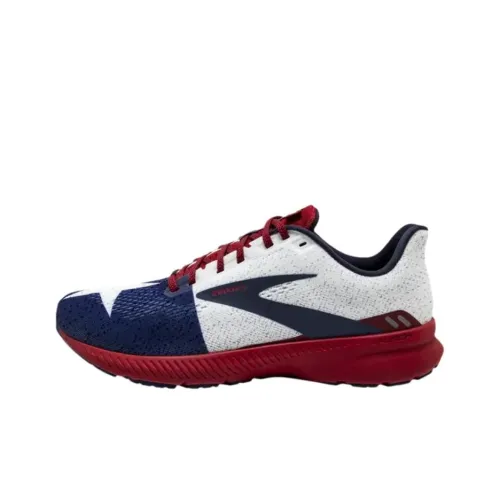 Brooks Беговые кроссовки Женские Белый Красный Синий