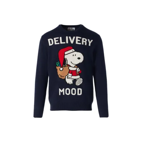 MC2 Saint Barth Blue Men's Sweaters MC2 Saint Barth Синий Мужские Свитера