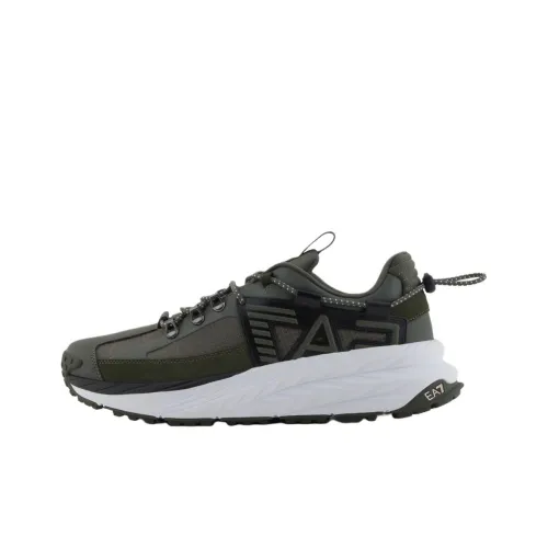 EMPORIO ARMANI EA7 CRUSHER Sonic Rope Низкий Топ Повседневная Обувь Женская Черная