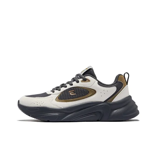 Erke Устойчивый к истиранию Дышащий Низкий Топ Повседневная обувь Мужская Угольный Серый Микрокристалл Белый