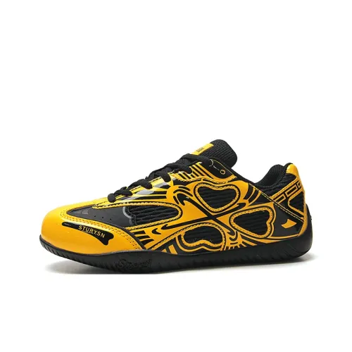 STUR YSN Износостойкий Низкий Топ Casual Унисекс Желтый