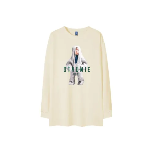 Mo Yan Тяжелый Длинный Рукав Т-Рубашка Мужская