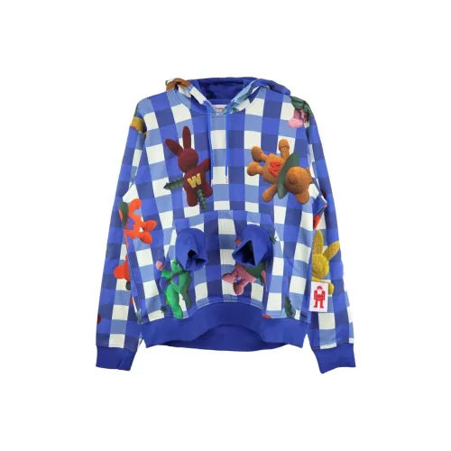 WALTER VAN BEIRENDONCK Синий Мужской Свитшот
