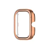 [Розовое золото] ПК Полу-рамка Ромб Защитная Рамка