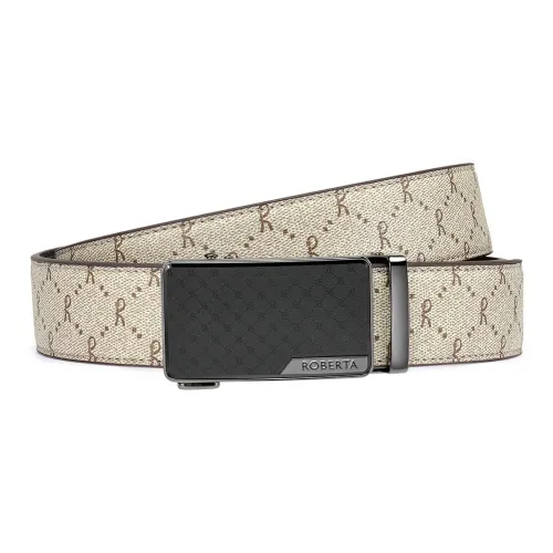 Roberta Di Camerino ПВХ Кожаные ремни Мужской 3,45 см