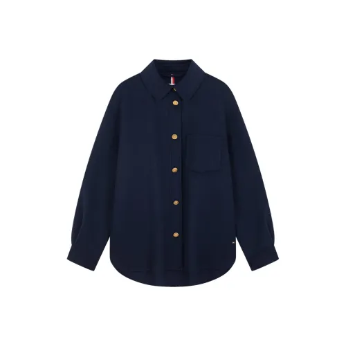 Tommy Hilfiger Темно-синий Синий C1G Женское Пальто