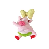 Зеленый Hug Свинья Бант