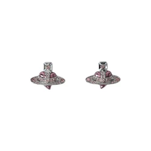 Vivienne Westwood Brass Earrings Женские Розовый Красный