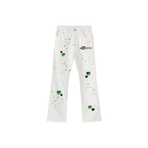 LCEVHZ'S Белые Женские Джинсы