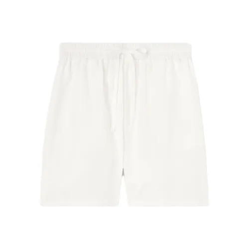 Loro Piana Белые Женские Повседневные Шорты