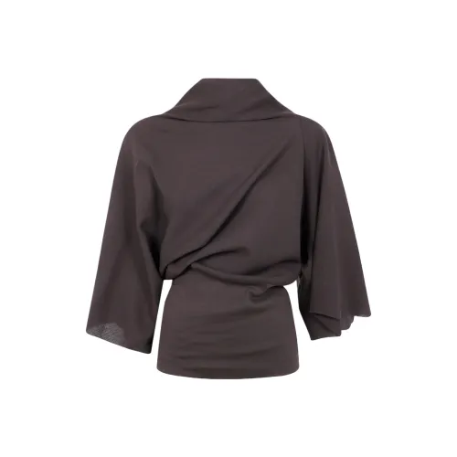 Rick Owens Серый Женский Трикотаж