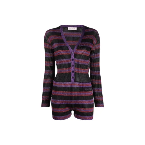 Valentino Фиолетовые Женские Комбинезоны