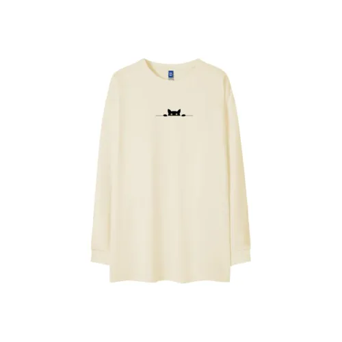 Mo Yan Тяжелый Длинный Рукав Т-Рубашка Мужская