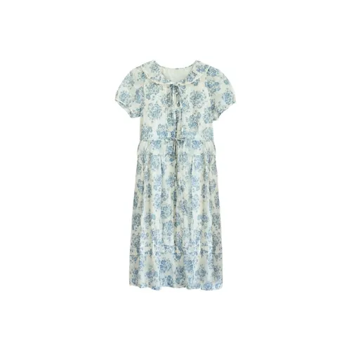 Nov Elist Короткий рукав Платье Женское