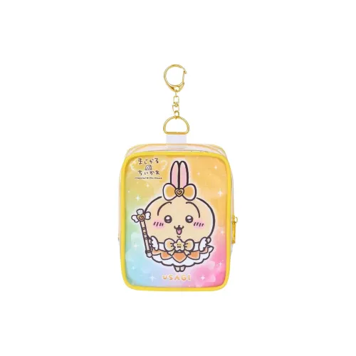 Chiikawa PVC Поливинилхлорид Путешествие Сумка для хранения Унисекс Желтый