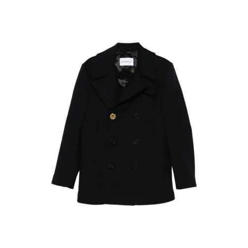 Givenchy Темно-синий Мужской Пальто