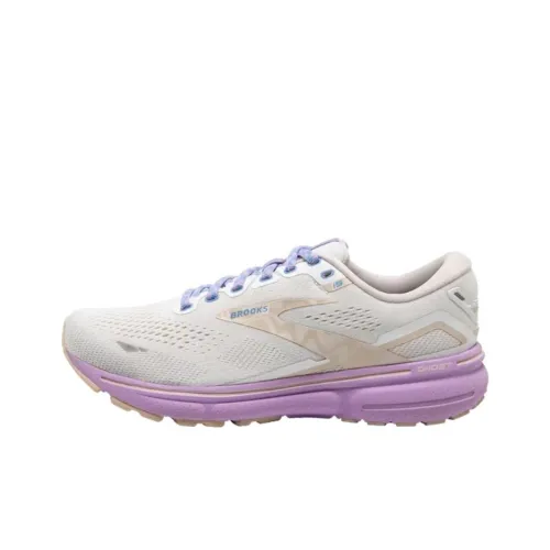 Беги Brooks Ghost 15 Кроссовки Женские Белые