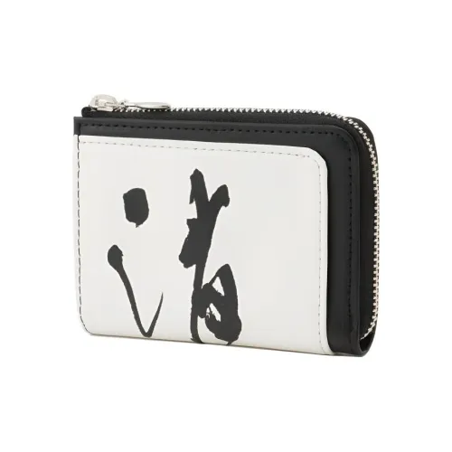 Yohji Yamamoto Кошельки Черный Белый Унисекс