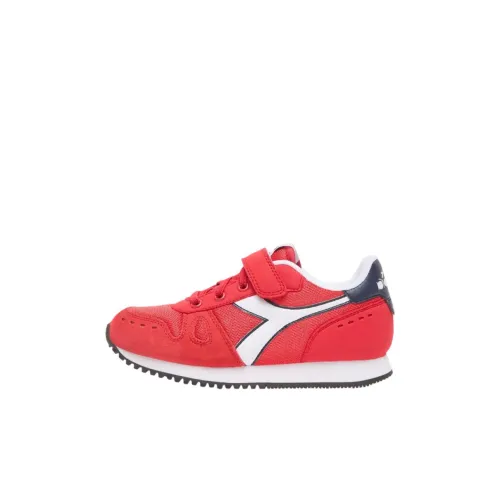 DIADORA Simple Run Low Топ Kids Lifestyle Shoes Tomato Red Baby