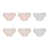 6 пар (Розовый 2 + Желтый 2 + Синий 2)