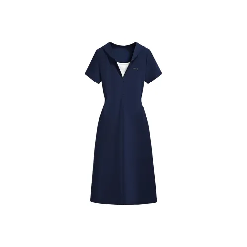 POWXV Женские Короткие Платья с Длинными Рукавами