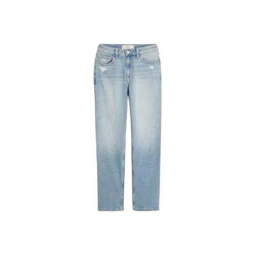 Hollister Blue Women's Jeans Hollister Синий Женские Джинсы
