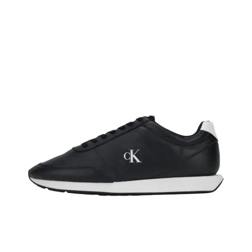 CKJ CALVIN KLEIN JEANS Повседневный Низкий Топ 0GM Черный/Белый Мужской