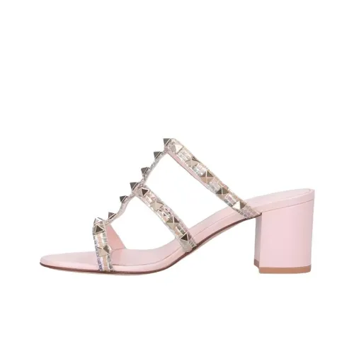 Valentino Слипоны Женские Розовые