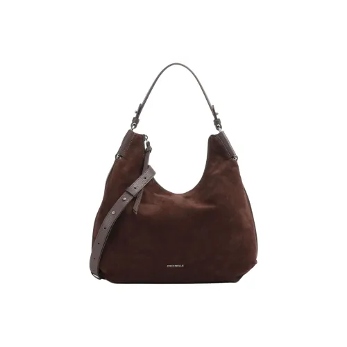 COCCINELLE Телячья кожа Сумка на одно плечо Женская Коричневая